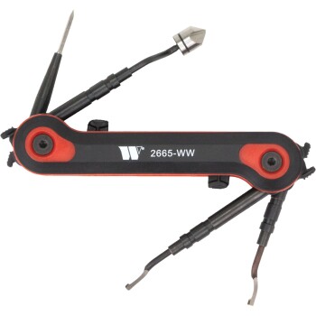 Universele ontbraamtang – met 4 opklapbare messen