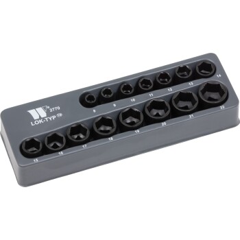 Impactdopset Lok-Typ™ – 3/8'' ondiep 8–22 mm