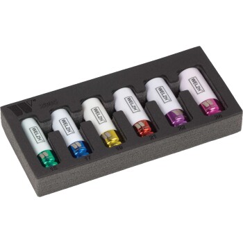 Beschermende impactdopset – 6-delig 1/2'' 15–24 mm