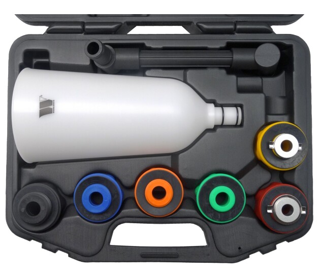 Motorolie-vulset – 7-delig met adapters