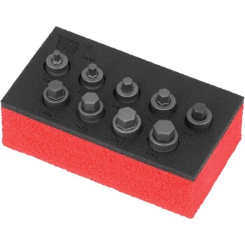 Inbus-bitsdoppenset – extra low profile H4–H12