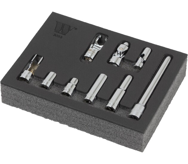 10 mm master-doppenset – 9-delig