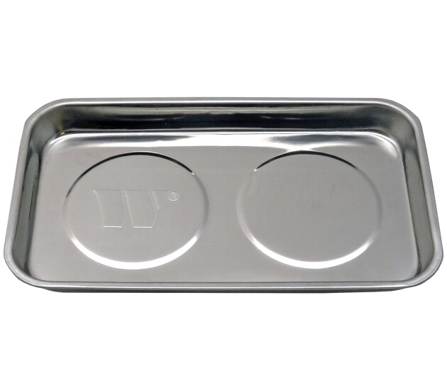 Dubbele magnetische onderdelenbak