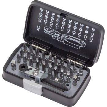 Bitdoppenset 33-delig 1/4'' ultradun
