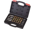 Oliecarter-schroefdraadreparatieset 64-delig