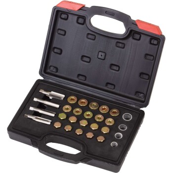 Oliecarter-schroefdraadreparatieset 64-delig