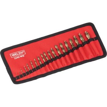 Kobaltboorset extra kort 19-delig