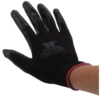 Nitril gecoate polyester werkhandschoenen maat XL – 100 paar