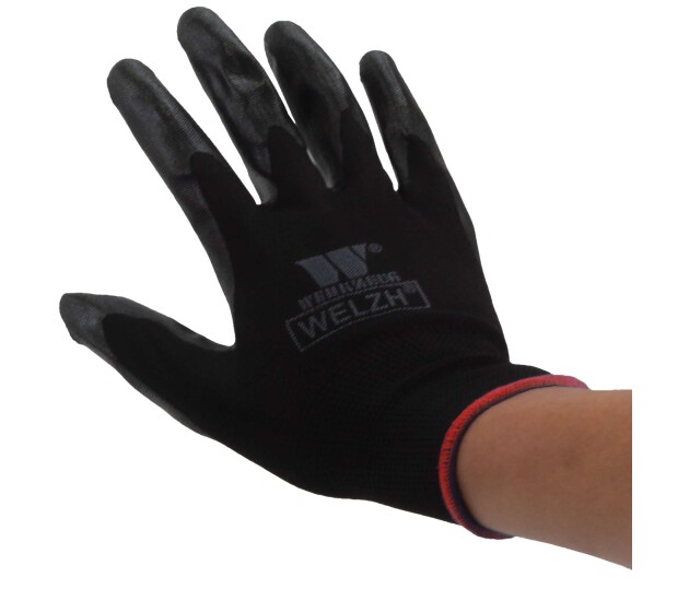 Nitril gecoate polyester werkhandschoenen maat XL – 100 paar