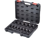 Impactdoppenset diep 14-delig 1/2'' zeskantschacht