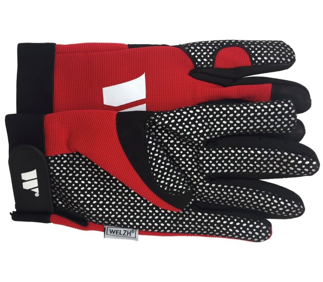 Werkhandschoenen rood maat XL