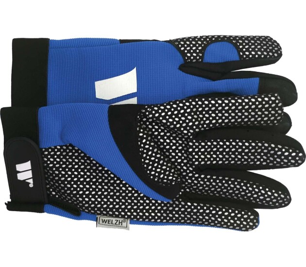 Werkhandschoenen blauw maat L