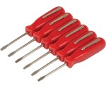 Zakschroevendraaierset plat 6-delig