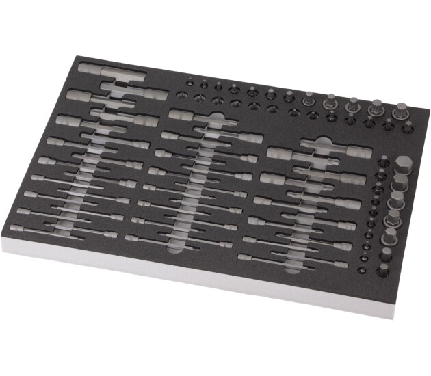 Gereedschapslade vullingsset Torx-, spline- en inbusbits