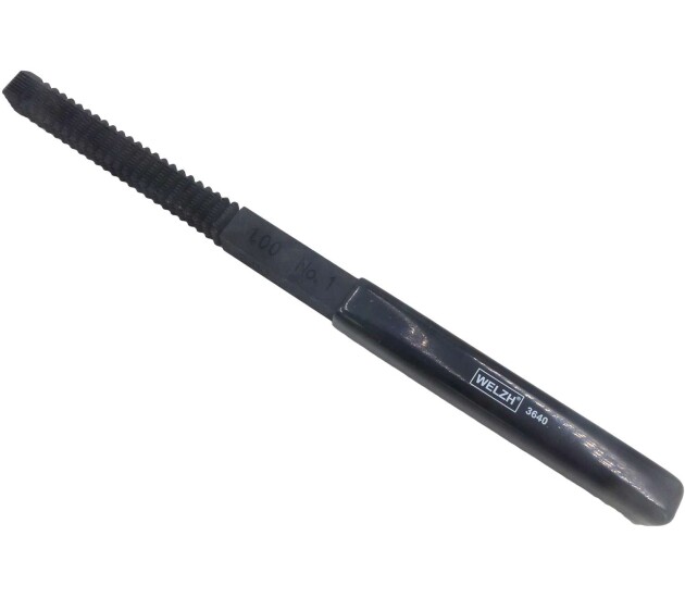 Draadvijl voor inwendige en uitwendige metrische draad 0,75–3,00 mm