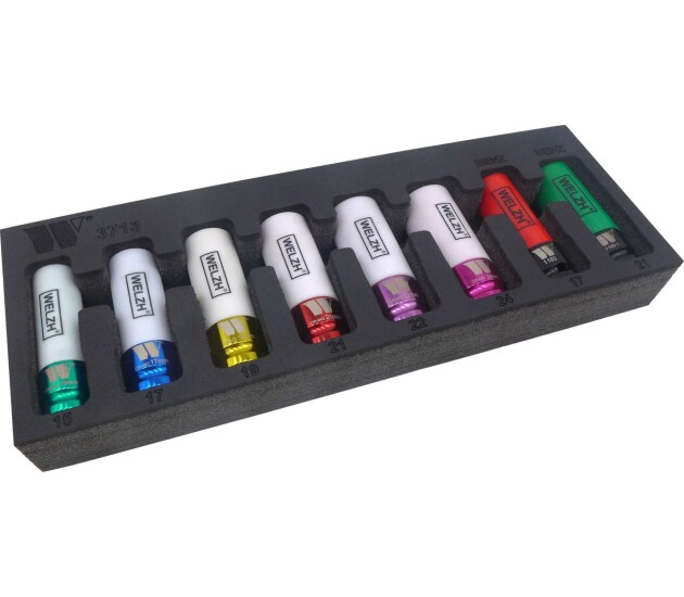 Beschermde wielmoerdoppenset 8-delig