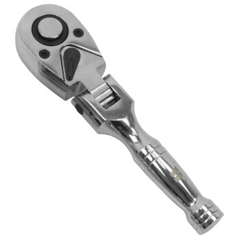 Krachtratel 1/2'' stubby met zwenkkop