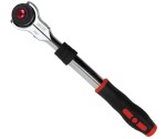 Uitschuifbare krachtratel 1/2'' met 270° zwenkkop 72-tands