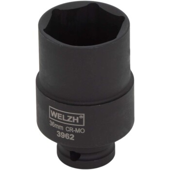 Naafmoerdop 1/2'' 36 mm – dunwandig