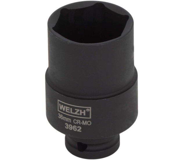 Naafmoerdop 1/2'' 36 mm – dunwandig