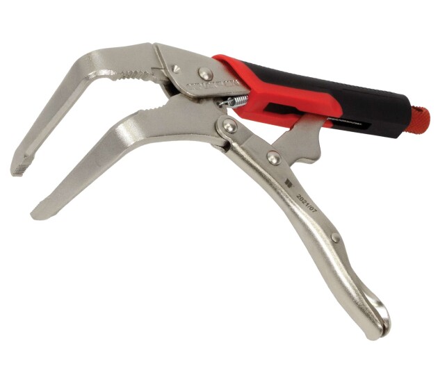 Lok-Jaw haakse klem- en vergriptang