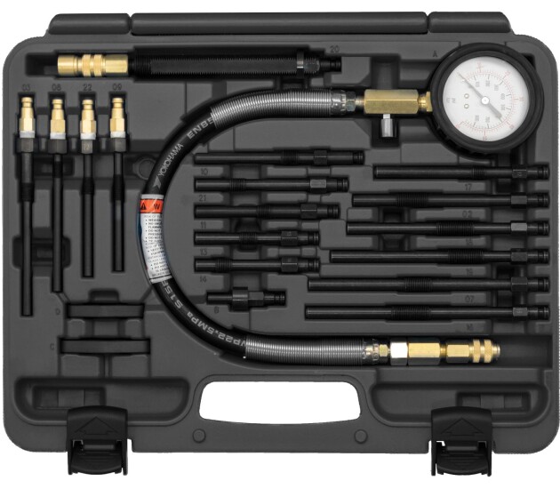 Diesel compressietester voor common-railmotoren
