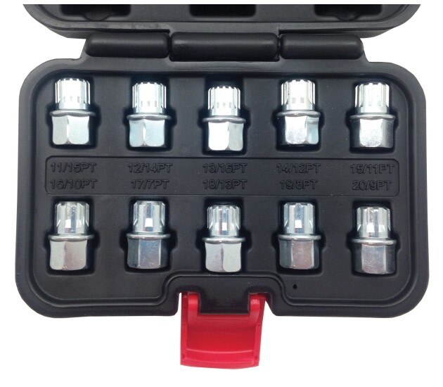 BMW wielslot­sleutelset 10-delig