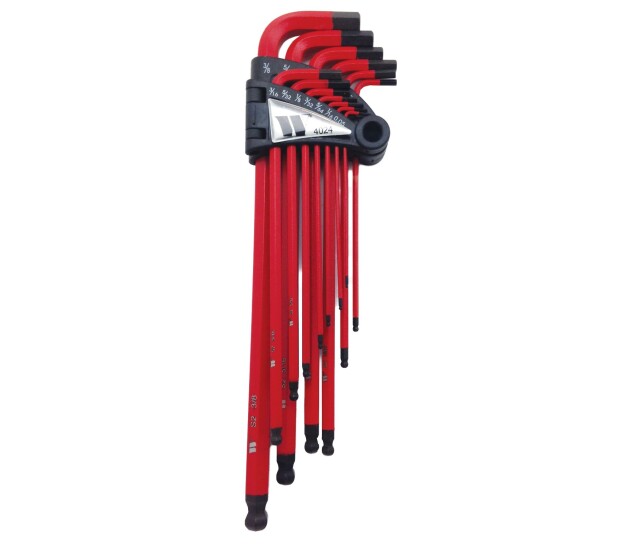 Inbussleutelset 13-delig inchmaat S2