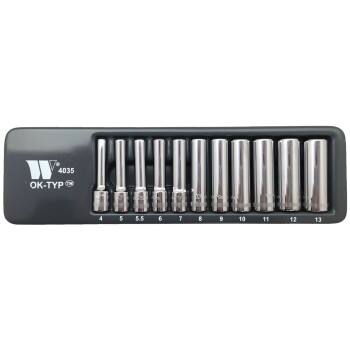 Dopset 1/4'' diep Lok-Typ 4–13 mm