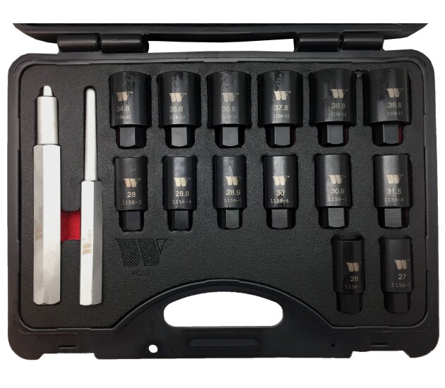 Universele wielslot­verwijder­set