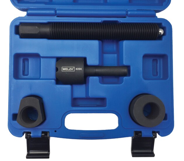 Truck wielseparator voor dubbele wielen