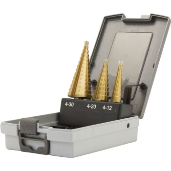 Titanium trapborenset 3-delig 4–30 mm