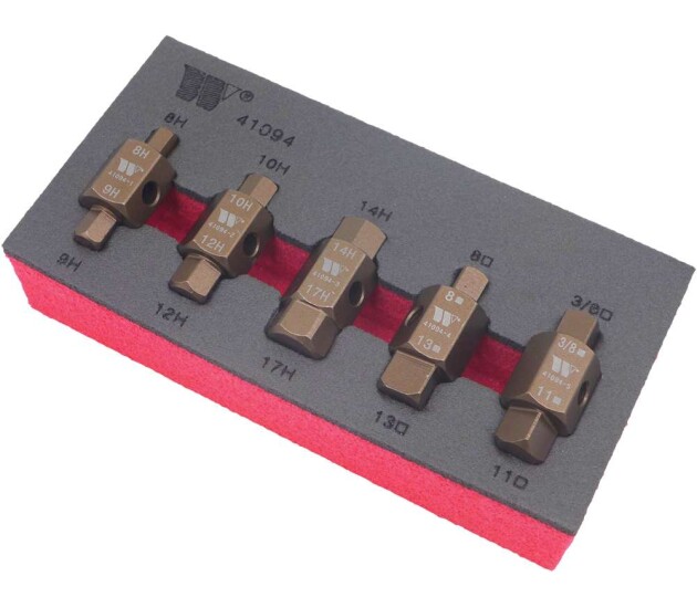 5-delige olievuldop­sleutelset (male)