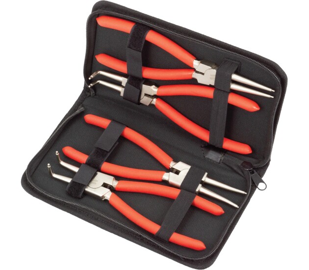 Borgveertangset 4-delig 225 mm