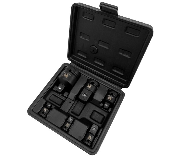 Adapterset Impact 6-delig 1/4''–3/4''dr