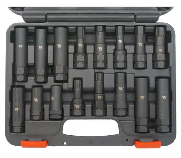 Masterset borgmoersleutels 16-delig