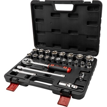 Doppenset 24-delig 1/2'' aandrijving