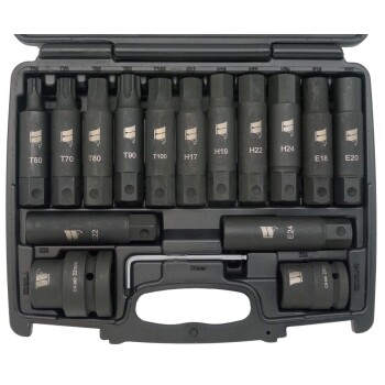 Impact-bitset XXL 16-delig 1'' & 3/4'' dr