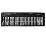 Diepe doppenset 1/2'' 15-delig 10–24 mm