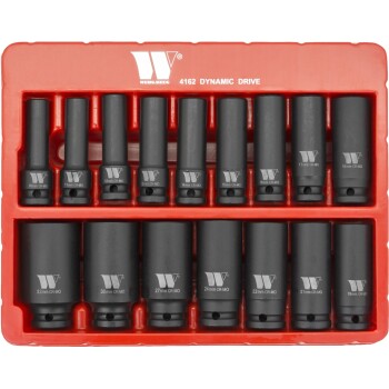 Diepe doppen set 1/2'' – 6-kant, 10-32 mm