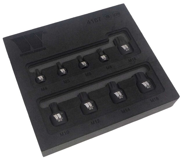 Lage opbouw impact spline set – M4–M18