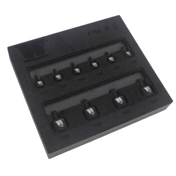 Lage opbouw impact Torx doppen – T10–T50