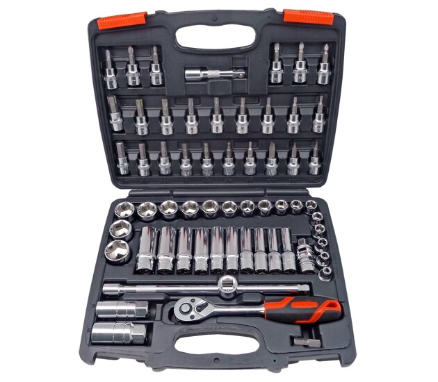 Dopsleutelset – 61-delig, 3/8'' drive