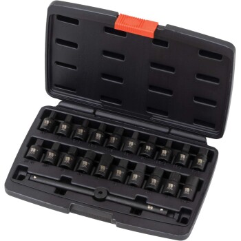 Olieaftapplug sleutelset – 21-delig