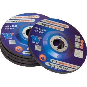 Slijpschijf voor metaal 115 x 6,0 x 22,0 mm WerkConnect