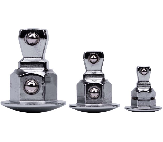 Wobble-adapter set voor dopsleutels, 3-delig