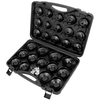 Oliefiltersleutel set met doppen en klauwtrekker, 30-delig