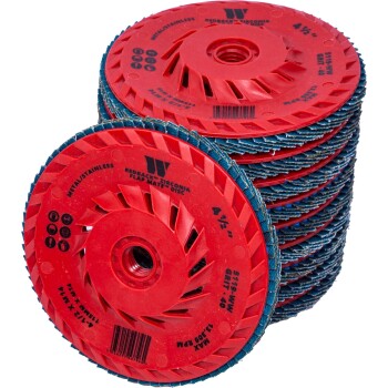 Zirconia lamellenschijf Redback Flap Mate 40 korrel, 10 stuks