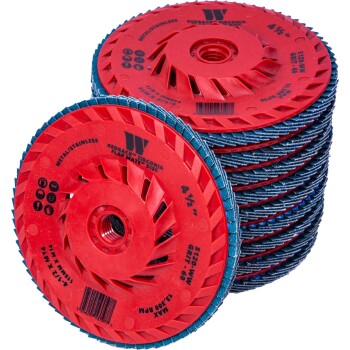 Zirconia lamellenschijf Redback Flap Mate 60 korrel, 10 stuks