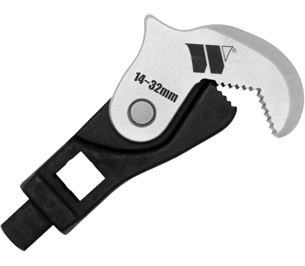 Snelinstelbare steeksleutelkop 14–32 mm